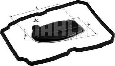 MAHLE HX 81D - Гідрофільтри, автоматична коробка передач autozip.com.ua
