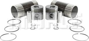 MAHLE K0130701 - Ремонтний комплект, поршень / гільза циліндра autozip.com.ua