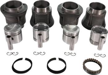 MAHLE K0700060 - Ремонтний комплект, поршень / гільза циліндра autozip.com.ua