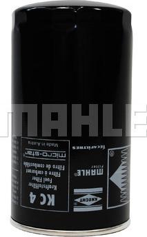 MAHLE KC 4 - Паливний фільтр autozip.com.ua