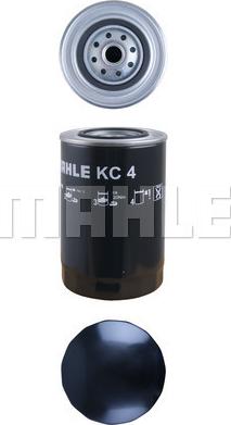 MAHLE KC 4 - Паливний фільтр autozip.com.ua