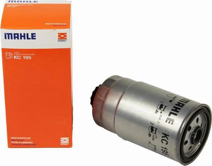 MAHLE KC 195 - Паливний фільтр autozip.com.ua