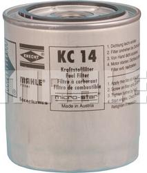 MAHLE KC 14 - Паливний фільтр autozip.com.ua