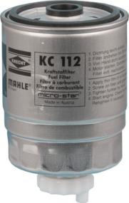 MAHLE KC 112 - Паливний фільтр autozip.com.ua