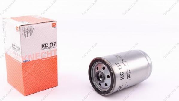 MAHLE KC 117 - Паливний фільтр autozip.com.ua