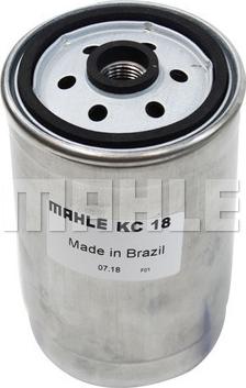 MAHLE KC 18 - Фільтр паливний FIAT DUCATO. CITROEN JUMPER вир-во Knecht-Mahle autozip.com.ua