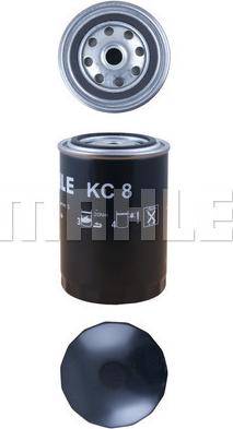 MAHLE KC 8 - Паливний фільтр autozip.com.ua