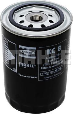 MAHLE KC 8 - Паливний фільтр autozip.com.ua
