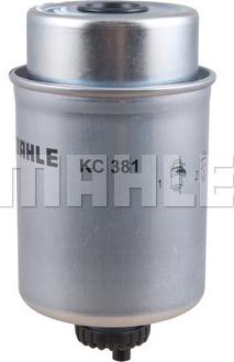 MAHLE KC 381 - Паливний фільтр autozip.com.ua