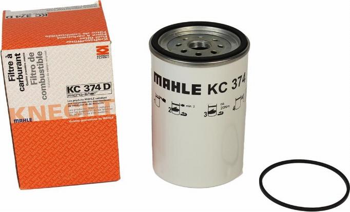 MAHLE KC 374D - Паливний фільтр autozip.com.ua