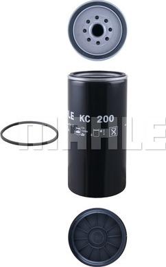 MAHLE KC 200 - Паливний фільтр autozip.com.ua