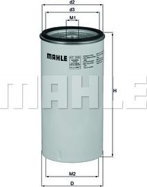MAHLE KC 200 - Паливний фільтр autozip.com.ua