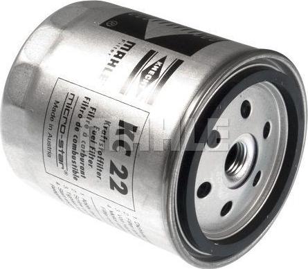 MAHLE KC 22 - Паливний фільтр autozip.com.ua