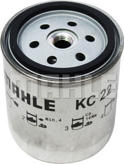 MAHLE KC 22 - Паливний фільтр autozip.com.ua