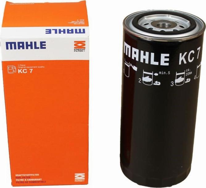 MAHLE KC 7 - Паливний фільтр autozip.com.ua