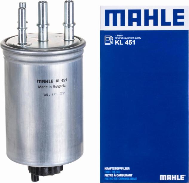 MAHLE KL 451 - Паливний фільтр autozip.com.ua