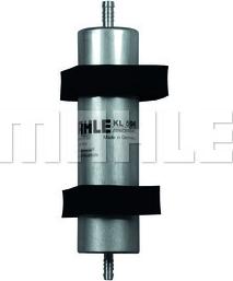 MAHLE KL 596 - Паливний фільтр autozip.com.ua