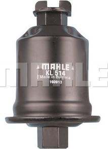 MAHLE KL 514 - Паливний фільтр autozip.com.ua