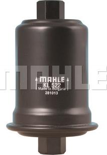 MAHLE KL 522 - Паливний фільтр autozip.com.ua