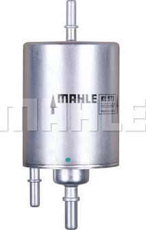 MAHLE KL 571 - Паливний фільтр autozip.com.ua