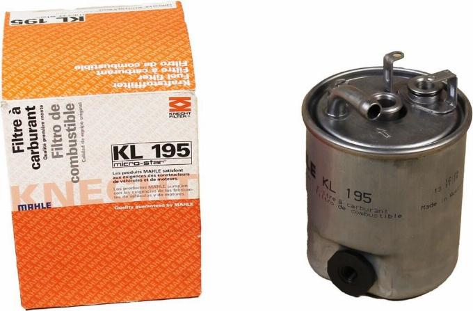 MAHLE KL 195 - Паливний фільтр autozip.com.ua