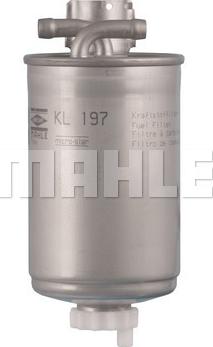 MAHLE KL 197 - Паливний фільтр autozip.com.ua