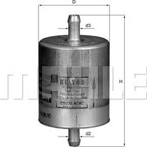 MAHLE KL 145 - Паливний фільтр autozip.com.ua