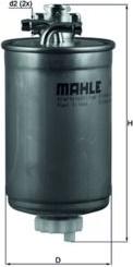 MAHLE KL 180 - Паливний фільтр autozip.com.ua