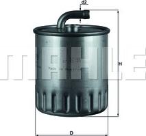 MAHLE KL 179 - Паливний фільтр autozip.com.ua
