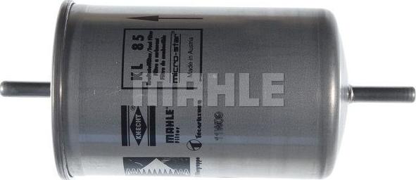 MAHLE KL 85 - Паливний фільтр autozip.com.ua