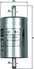 MAHLE KL 86 - Паливний фільтр autozip.com.ua