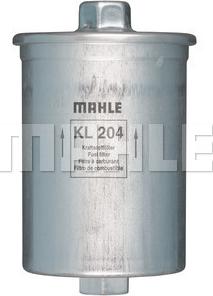 MAHLE KL 204 - Паливний фільтр autozip.com.ua