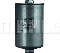MAHLE KL 28 - Паливний фільтр autozip.com.ua