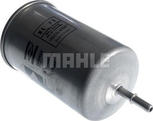 MAHLE KL 71 - Паливний фільтр autozip.com.ua