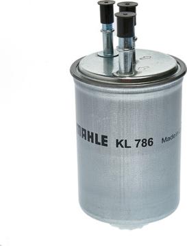 MAHLE KL 786 - Паливний фільтр autozip.com.ua