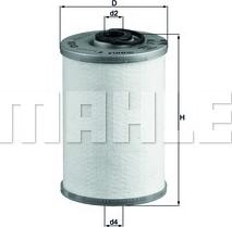 MAHLE KX 43 - Паливний фільтр autozip.com.ua