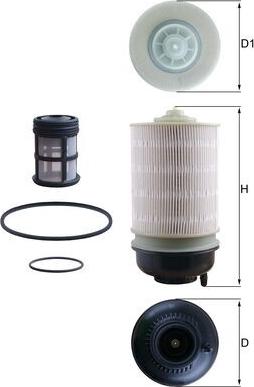MAHLE KX 581KIT - Паливний фільтр autozip.com.ua