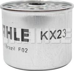 MAHLE KX 23 - Паливний фільтр autozip.com.ua