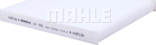 MAHLE LA 918 - Фільтр, повітря у внутрішній простір autozip.com.ua