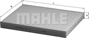 MAHLE LA 93 - Фільтр, повітря у внутрішній простір autozip.com.ua
