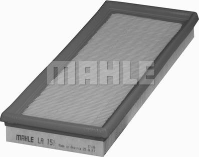 MAHLE LA 151 - Фільтр, повітря у внутрішній простір autozip.com.ua