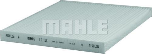MAHLE LA 157 - Фільтр, повітря у внутрішній простір autozip.com.ua