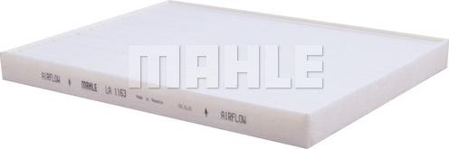 MAHLE LA 1163 - Фільтр, повітря у внутрішній простір autozip.com.ua