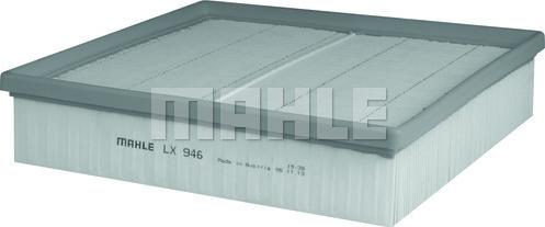 MAHLE LX 946 - Повітряний фільтр autozip.com.ua