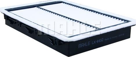 MAHLE LX 4432 - Повітряний фільтр autozip.com.ua