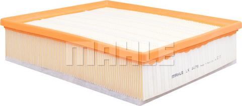 MAHLE LX 4479 - Повітряний фільтр autozip.com.ua