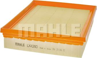 MAHLE LX 4260 - Повітряний фільтр autozip.com.ua
