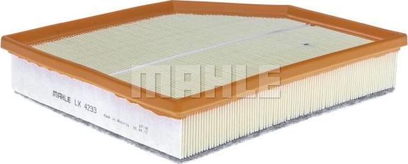 MAHLE LX 4233 - Повітряний фільтр autozip.com.ua