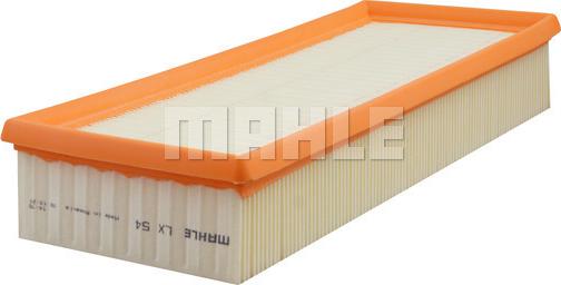 MAHLE LX 54 - Повітряний фільтр autozip.com.ua