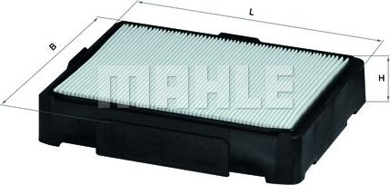 MAHLE LX 56 - Повітряний фільтр autozip.com.ua
